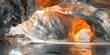 D visualization of a breathtaking volcanic cave resembling an underworld landscape. Concept Volcanic Cave, Underworld Landscape, 3D Visualization, Nature Photography, Geothermal Features