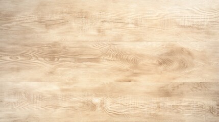 Canvas Print - A smooth beige wooden surface with distinctive wood texture