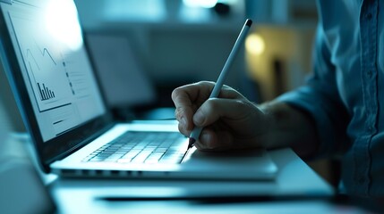 Leinwandbilder - Designers man drawing website ux app development User experience concept : Generative AI
