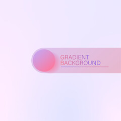 Wall Mural - minimalistic soft gradient background design.