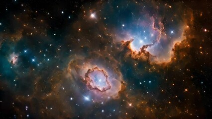 Wall Mural - galaxy in space generative ai