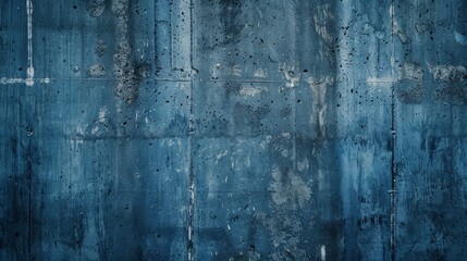 Naklejka na meble Blue concrete wall texture background.
