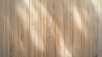 Aufkleber - WPC wood vertical pattern lite brown : Generative AI