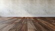 The image shows a seamless wood floor texture with a white wall in the background