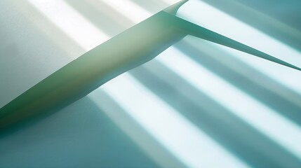 Poster - Creative layout of paper sheets with shadows : Generative AI