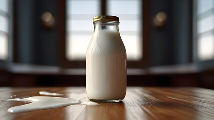 Poster - glass of milk