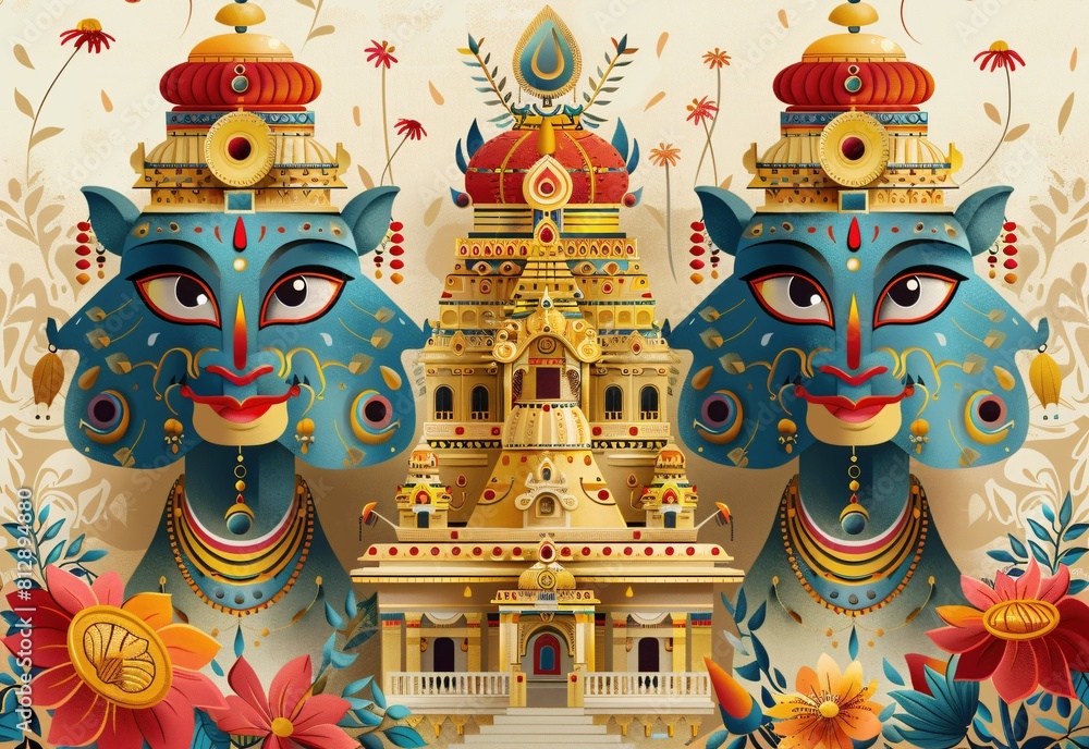 Mastering the Art of Colorful Vector Illustration. Capturing the Spirit ...