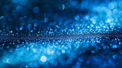 Aufkleber - Stylish metallic texture in bright blue tones Platinum paper with blue nuances Textured background with sparkles and a gradient of light blue tones Detail Cosmic Glitter Shiny Luxury E : Generative AI