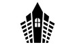 building home, apartment logo