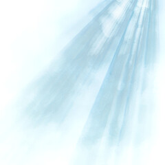 Bright ray , beam of soft light, The light is shining from the heavens. isolated on transparent background.	