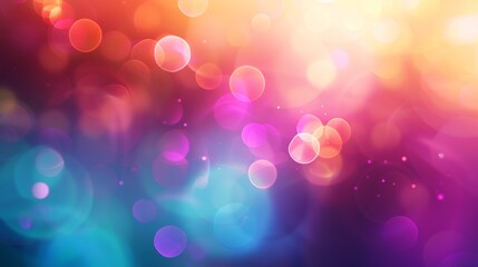 Poster - Abstract gradient colored blurry background suitable for your banner poster flyer and more design : Generative AI
