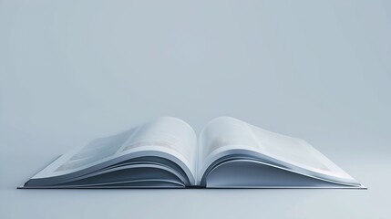 Poster - Clean page of magazine background mockup : Generative AI