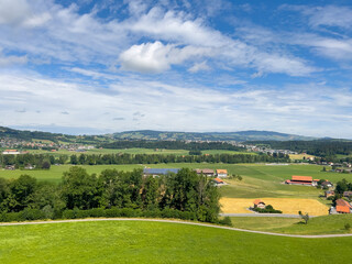 landscape in fribourg switzerland