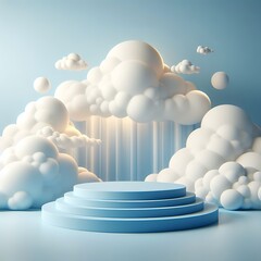 Wall Mural - cloud computing concept