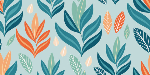 Diseño vectorial de hojas otoñales coloridas para proyectos creativos