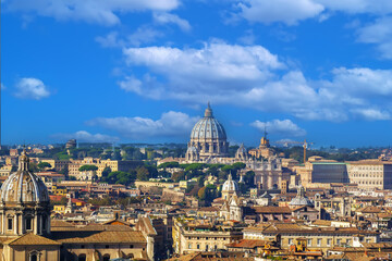 Sticker - View of Rome, Italy