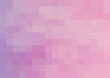 Gradient pink background. Geometric texture from pink squares for publication, design, poster, calendar, post, screensaver, wallpaper, postcard, cover, banner, website. Vector illustration