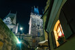 Close-up at lesser town Bridge Tower, Prague, Czechia