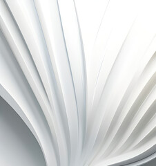 Wall Mural - black and white metallic color tone wavy lines futuristic abstract geometric shapes background.