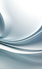 Wall Mural - black and white metallic color tone wavy lines futuristic abstract geometric shapes background.