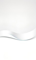 Poster - Black and white metallic color tone wavy lines futuristic abstract geometric shapes background.