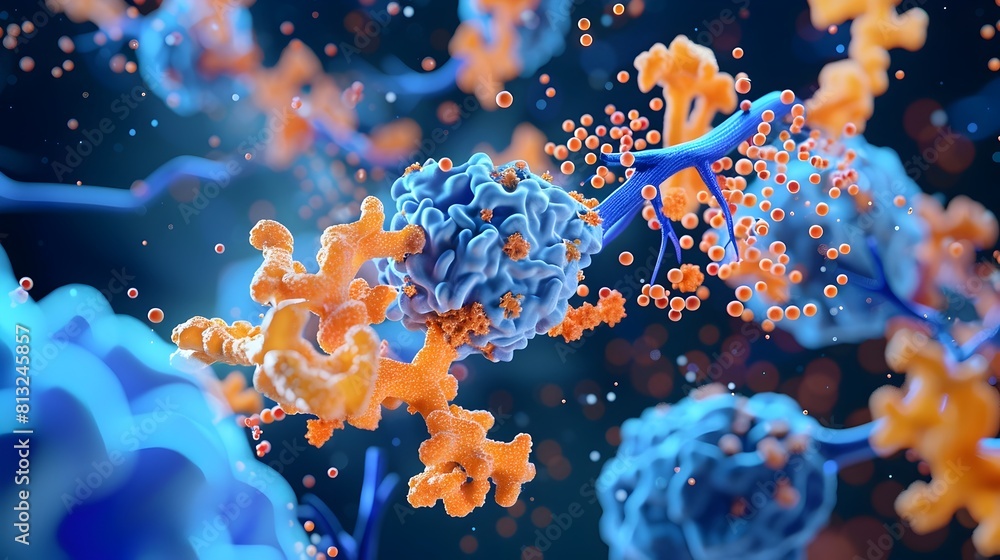 Molecular Model Depicting Interaction of Insulin and Amyloid Beta in ...