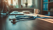 © Ali - stethoscope on the table