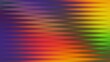 Rainbow moving horizontal waves. Abstract retro background