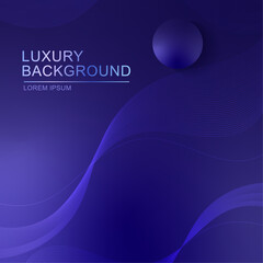 Wall Mural - abstract dark blue gradient. black and blue background. blue luxury vector