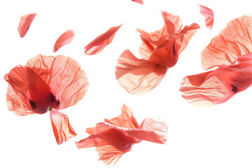 Wall Mural - red poppy flower