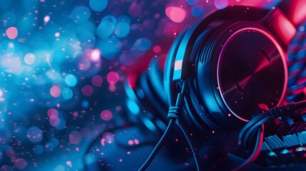 neon background