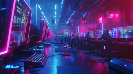 neon background concept