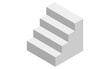 © TKM - Simple staircase icon, isometric illustration
