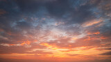 Fototapeta Miasta - Aerial of Cloud with sunset sky background in Thailand,Cloudscape time lapse background Dark red purple sunset sky Nature background, sunset in the clouds	
