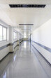 White hospital hallway