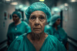 Portrait of people in hospital