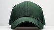 © Kateryna Kordubailo - dark green baseball cap isolated on the white background