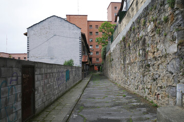 Wall Mural - Urbanscape in the city of Bilbao