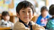 © StudioFF - 教室で微笑む日本の男子小学生