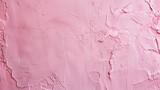 Fototapeta  - AI art, close up of simple pink plaster wall