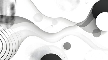 Leinwandbilder - Elegant Geometric Abstract Backdrop with Blank Copyspace for Branding and Marketing Designs