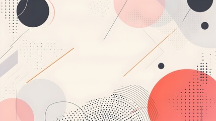 Poster - Elegant Geometric Abstract Background with Clean Composition and Muted Color Tones for Modern Designs description This is an elegant understated