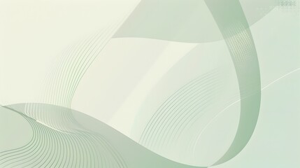Leinwandbilder - Harmonious Geometric Minimalist Template with Ample Copyspace