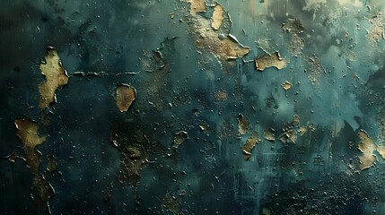 Aufkleber - Mesmerizing Grunge Backdrop with Aged Textural Elements for Creative and Moody Designs