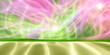 Pastel Fluidity Abstract. Bright colorful wave with a pink and green background