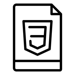 CSS file icon