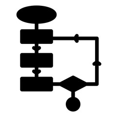 Logic for coding programming icon