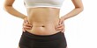 © grape_vein - Close-up of woman's torso showing fitness level