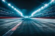 © serg3d - Race track at night. AI.
