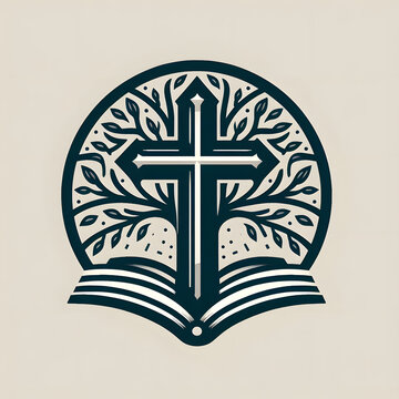 cross on the book